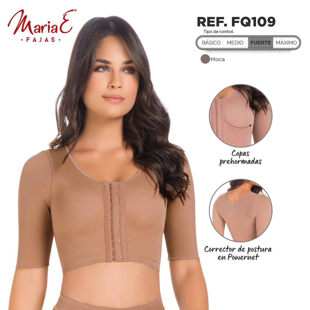 Brasier Postquirurgico con Mangas | Ref. FQ109